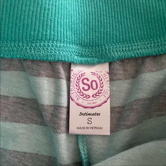 S.O Striped Lounge Pajama Pants - Picture 3 of 7